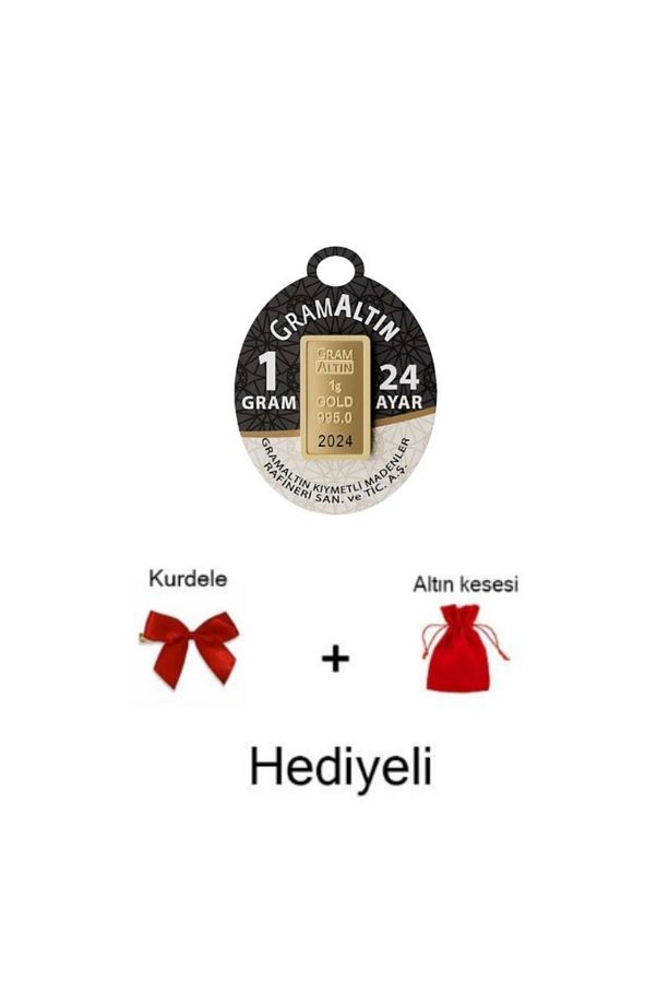 1 Adet 1 gr 24 Ayar 995 Altın - 3