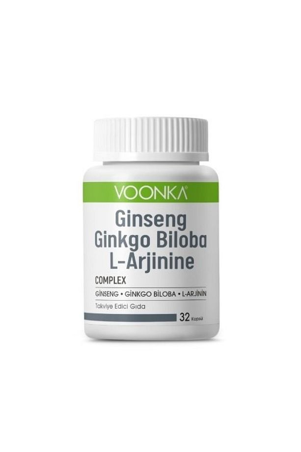 Ginseng Ginkgo Biloba L-arginine 30 Kapsül - 1