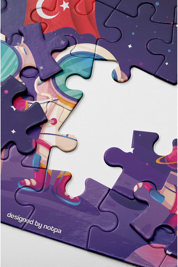 🧠✨ Eğitici 4’lü Mdf Ahşap Puzzle Seti | 24 Parça X 4 | 18x25 Cm ✨🧠 Set 17 - 8