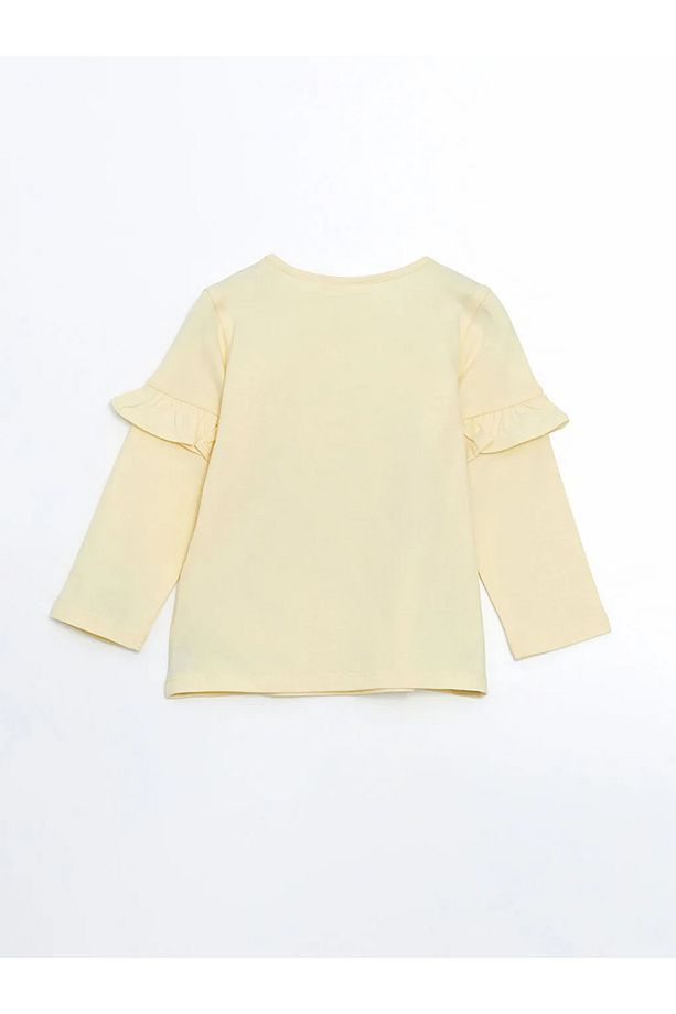 Sarı Tweety Baskılı Kız Bebek Pijama Takımı - 3