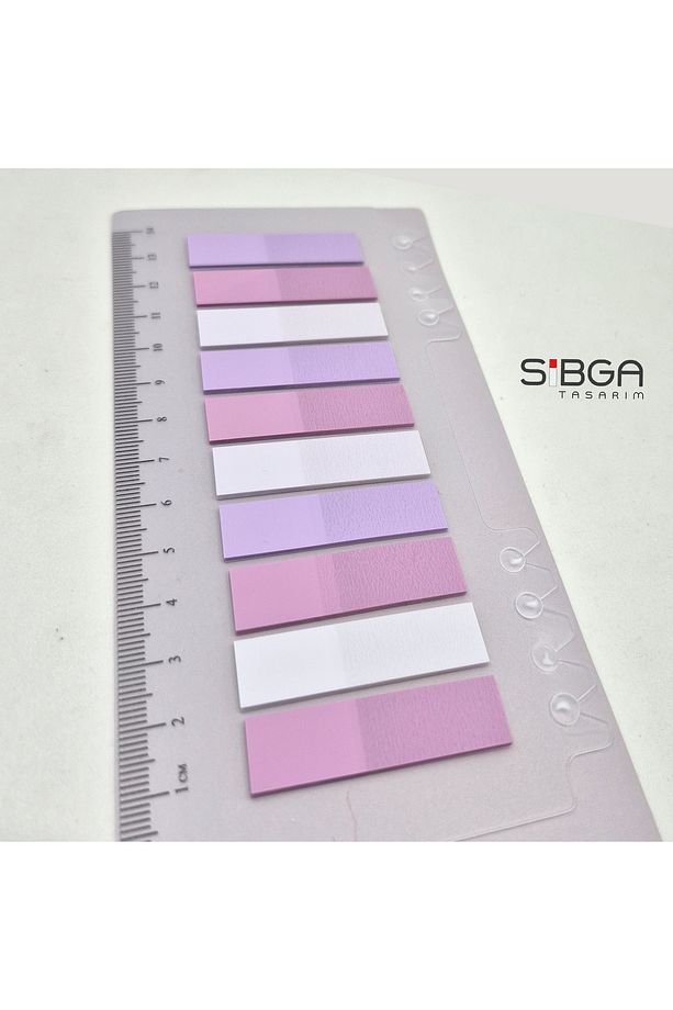 Şeffaf Renkli Postit Post-it Post It. Kitap Ayracı Ayraç Postit Sticker Not Kağıdı 200 yaprak - 4
