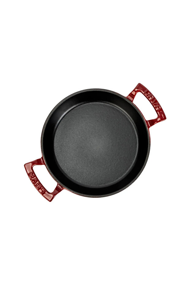 Cast Round Sahan Cast Iron Solid Double Handle Diameter(Ø)20cm - 3