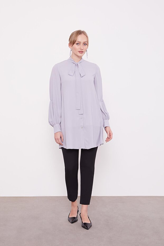 Siyah Dar Paça Pantolon - 2