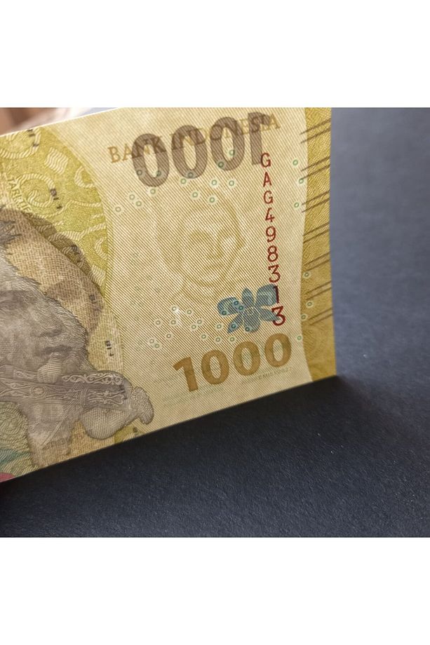 3996367df653cd4527 2022 Endonezya 1000 Rupiah ÇİL eski yabancı kağıt para - 4