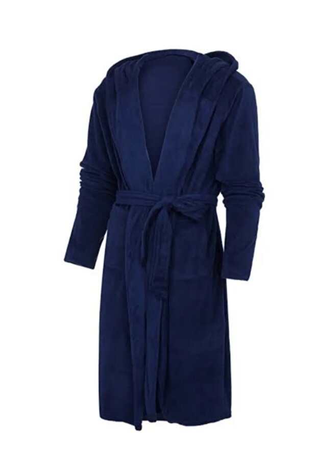 Kapşonlu Bornoz - 1