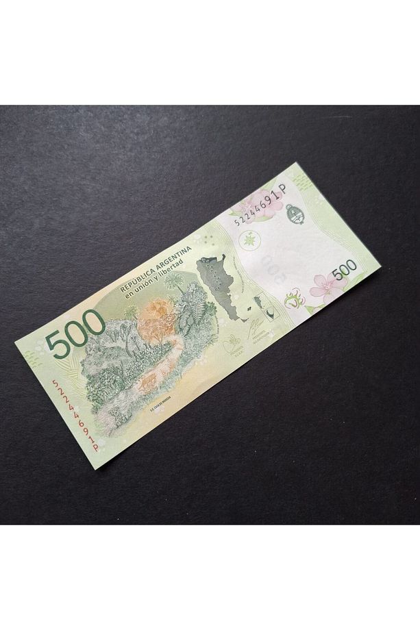 3996367df8faf5a659 500Pesos Arjantin ÇİL eski yabancı kağıt para - 6