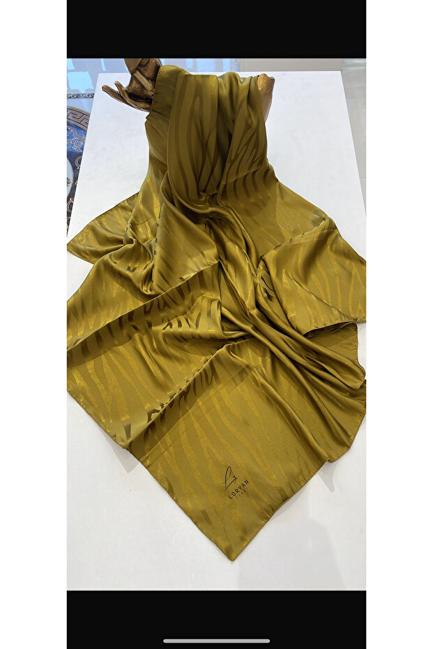 Silky Jacquard Scarf