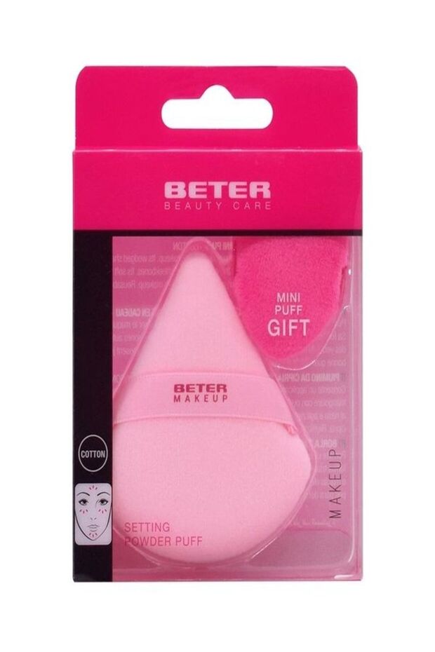 Üçgen Makyaj Pufu 2'li setting powder puff - 2