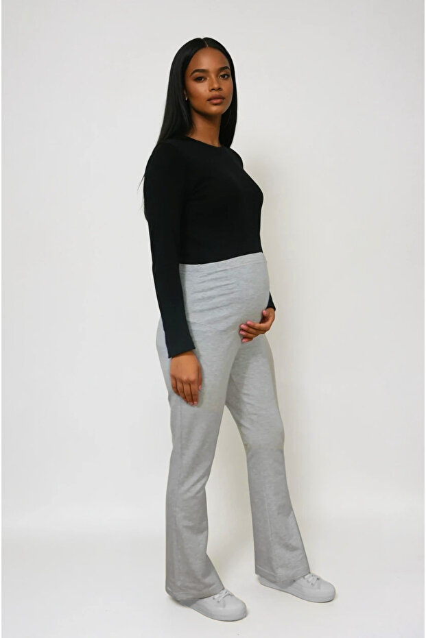 Spanish Two Thread Maternity Combed Cotton Pants - 7