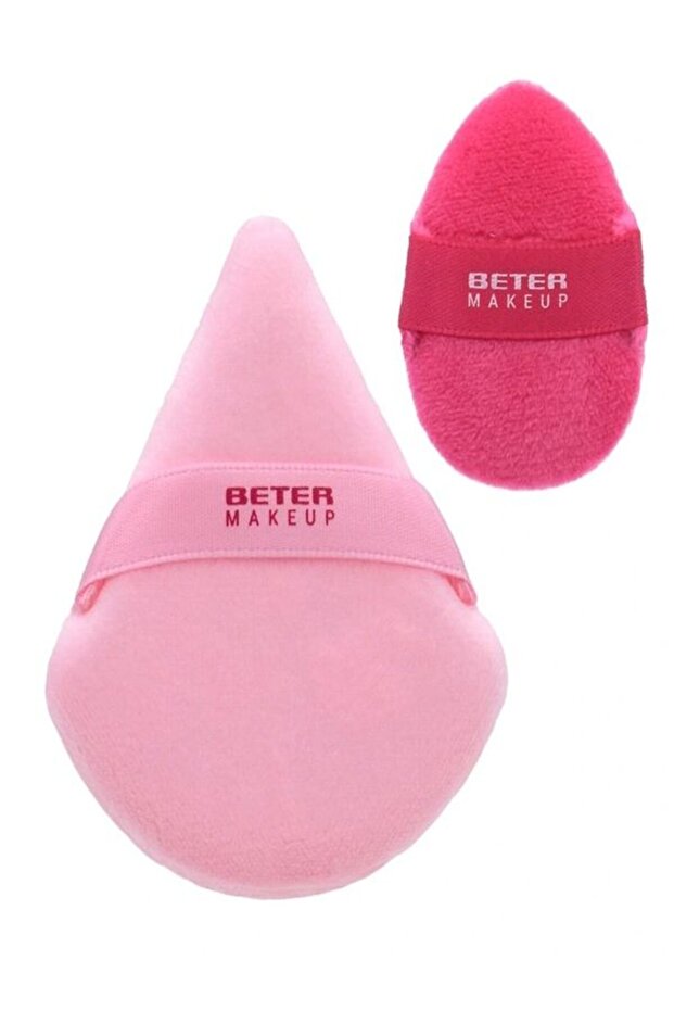 Üçgen Makyaj Pufu 2'li setting powder puff - 1