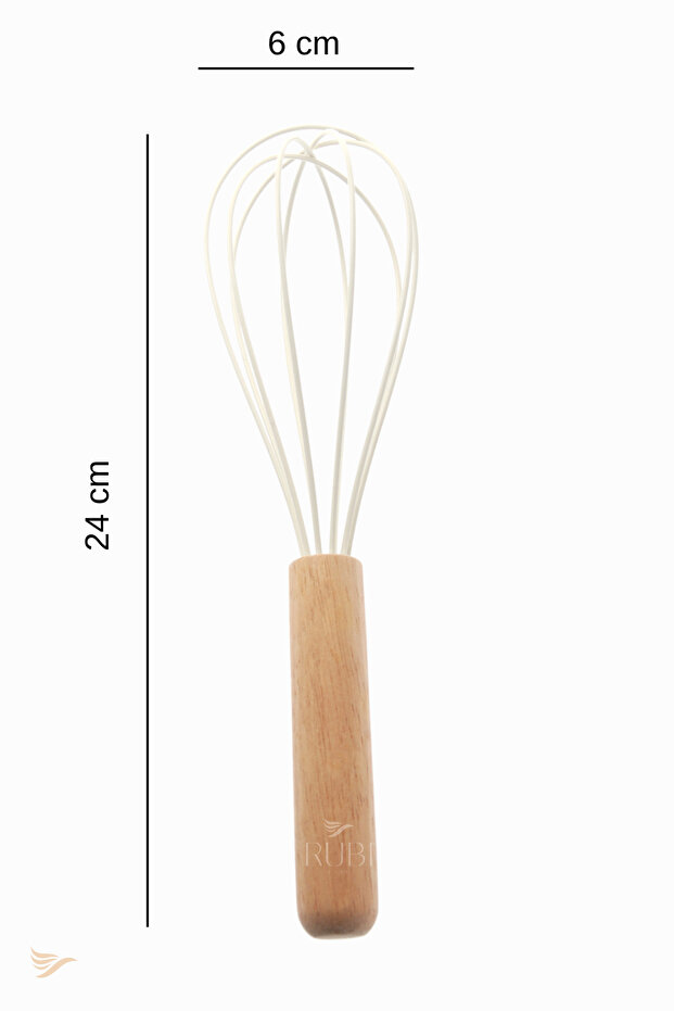 Lüx Bambu Saplı Silikon Çırpıcı - 6