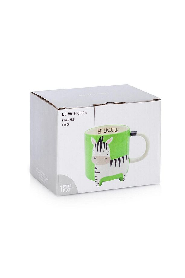 LCW HOME  Hayvan Figürlü Seramik Kupa 412 Ml - 4