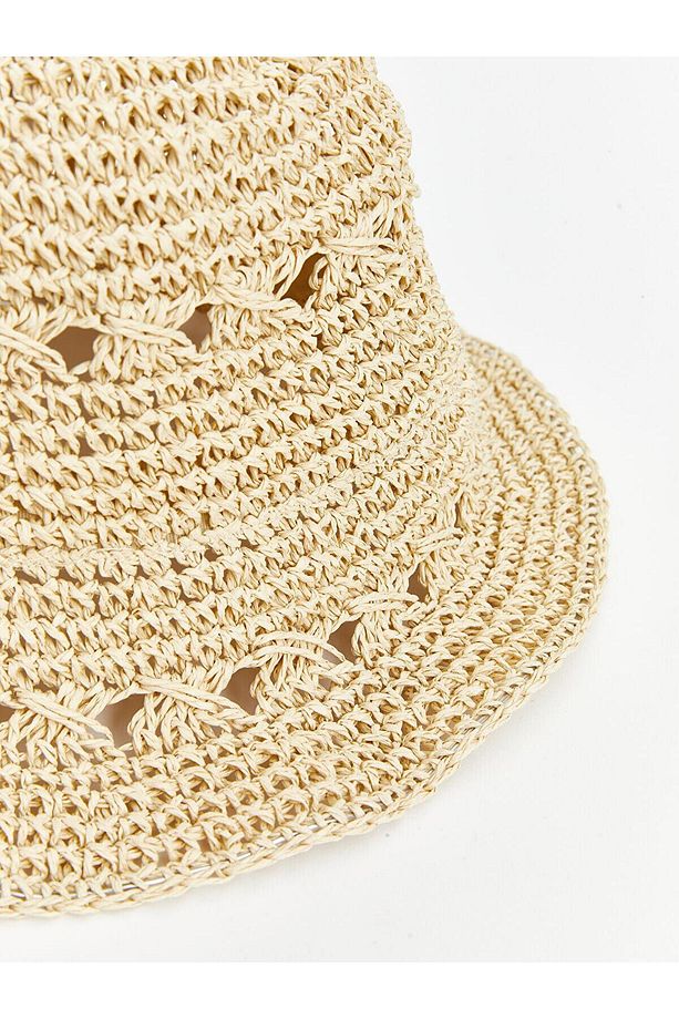LCW ACCESSORIES  Kadın Hasır Şapka - 3