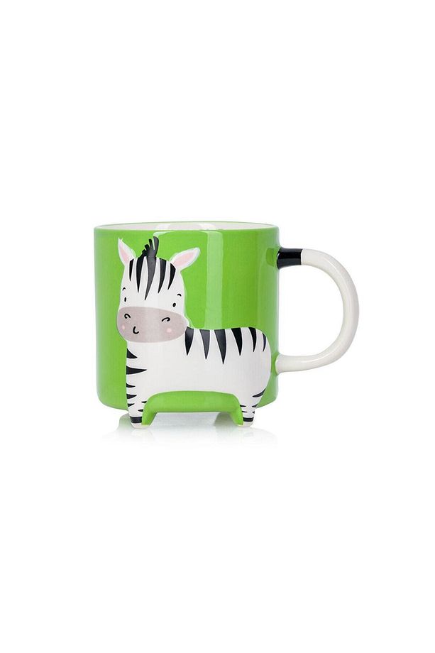 LCW HOME  Hayvan Figürlü Seramik Kupa 412 Ml - 5