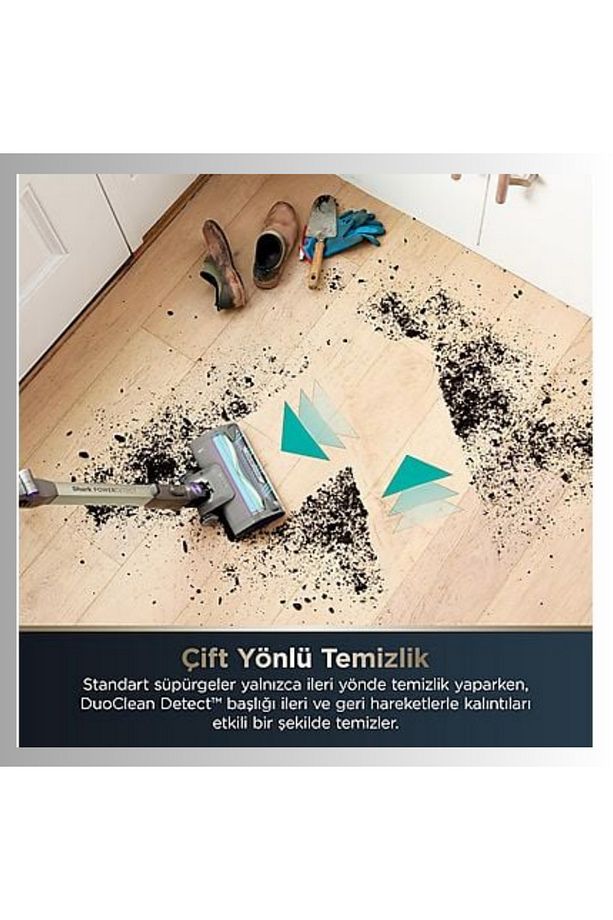 Powerdetect Clean&empty Pet Başlıklı Şarjlı Dikey Süpürge - 4