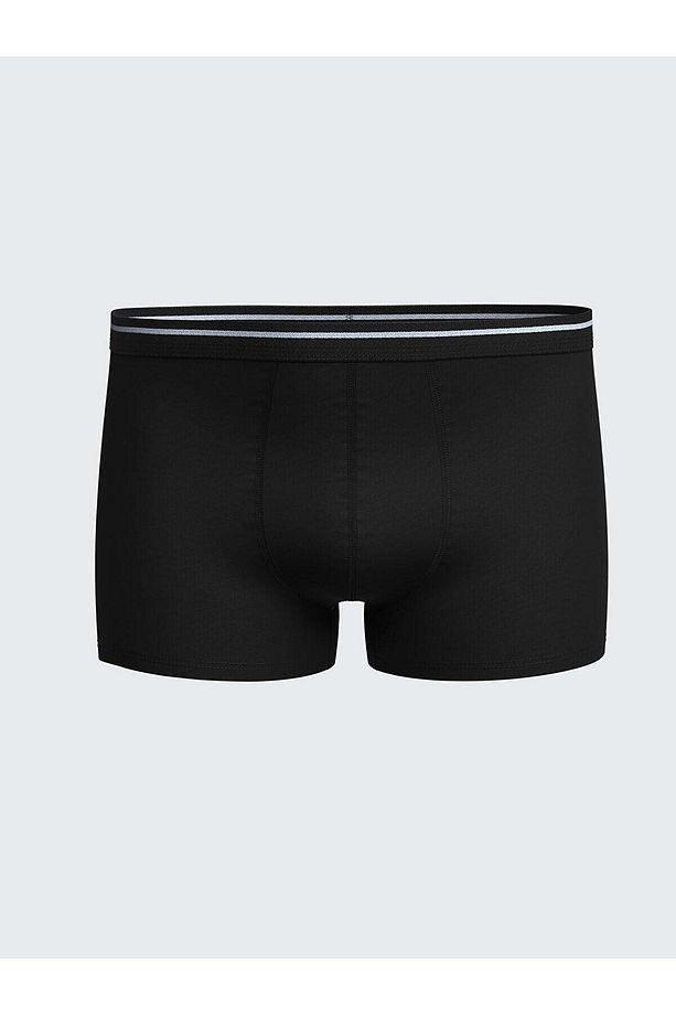 Standart Kalıp Pamuklu Esnek Erkek Boxer 3'lü - 3