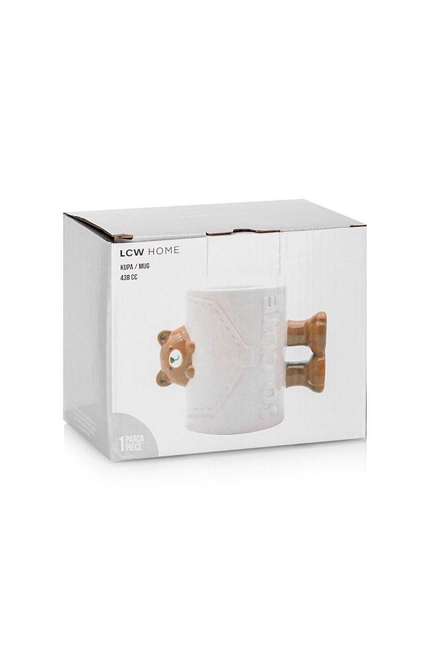 Lcw Home  Ayı Figürlü Seramik Kupa 438 Ml - 4