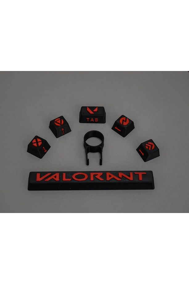 Valorant Keycaps Mekanik Klavye Tuşu - 6 Adet - 4