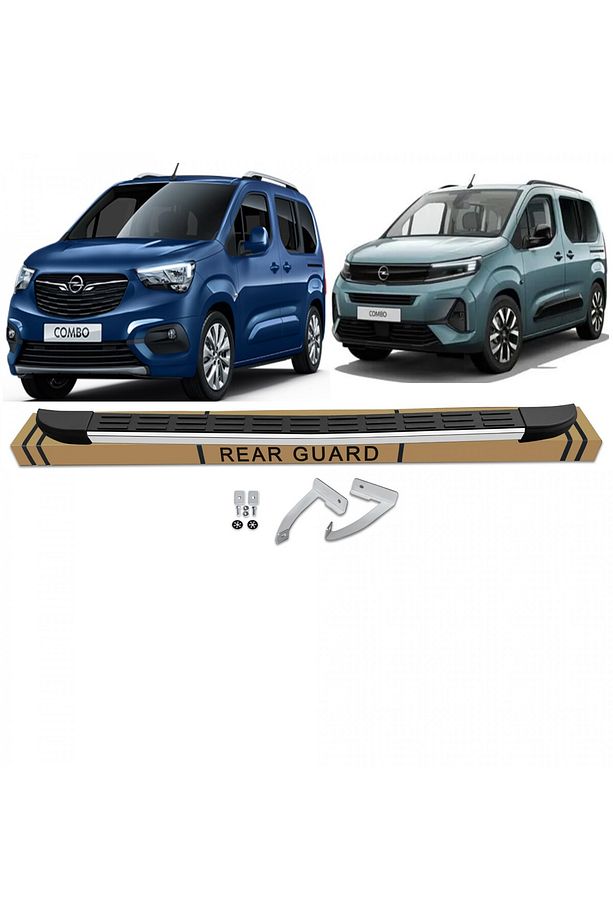 OPEL COMBO S LİNE ARKA KORUMA TAMPON KORUMA 2019 2020 2021 2022 2023 2024 2025 - 1