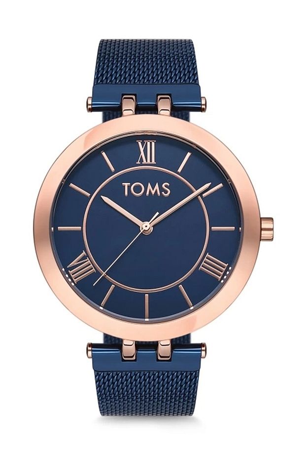 Toms Lacivert Hasır Kordon Erkek Kol Saati T81874c-871-t - 1