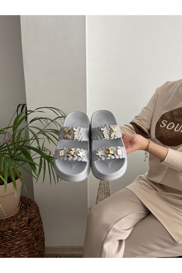 Stylish Design Open Front Beach Pool Garden Sea Summer Soft Thick Sole Daily Slippers