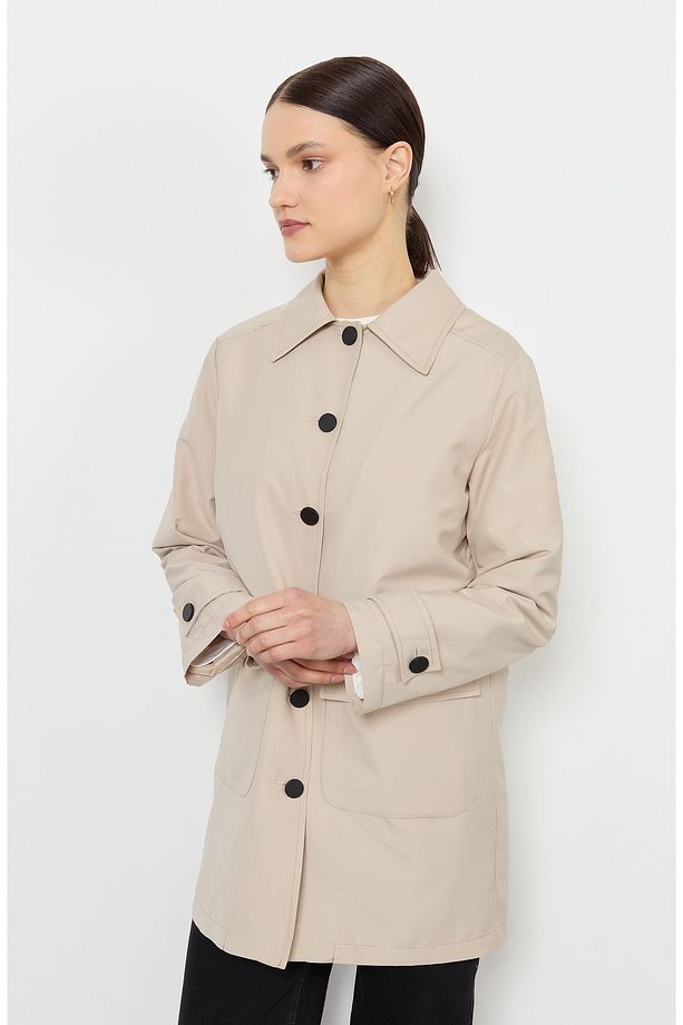 Torba Cepli Taş Trençkot - 4
