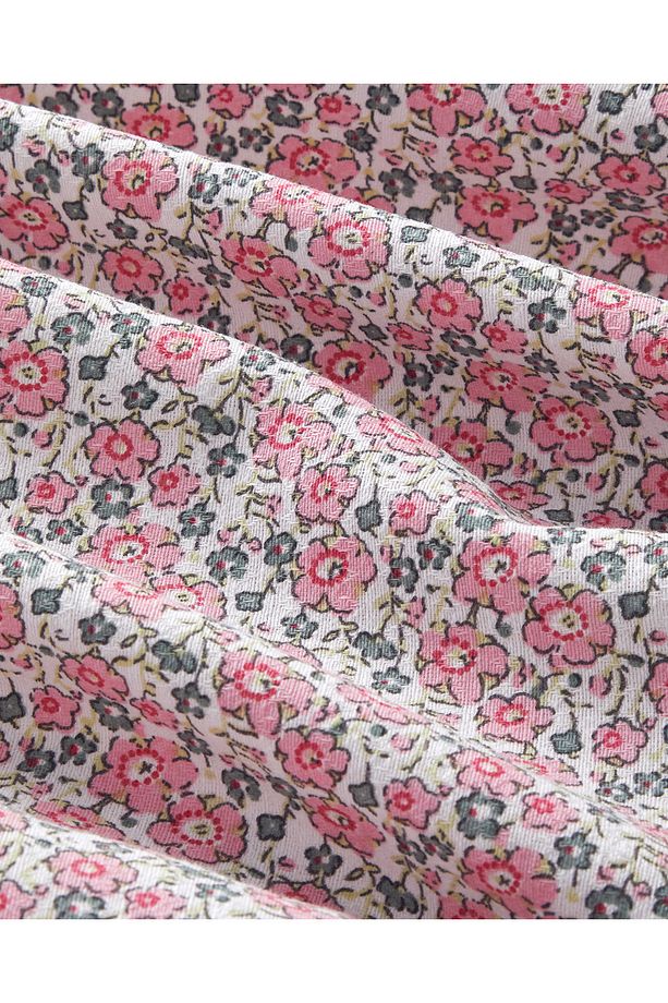 Bright Floral Ecosoft Tek Kişilik Pike 150x220 cm Pembe - 4