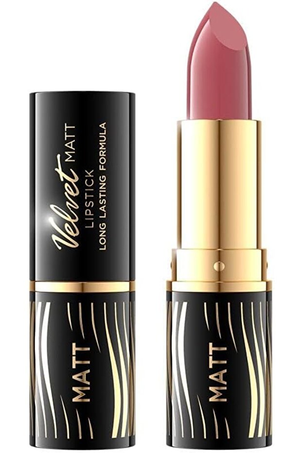 Eveline Cosmetics Make Up Velvet Matt Lipstick No 501, 3 Gm