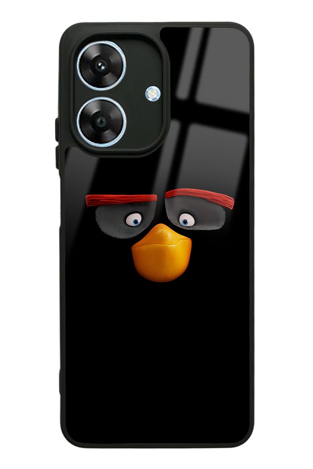 Oppo Realme Note 60 Black Design Glossy Phone Case