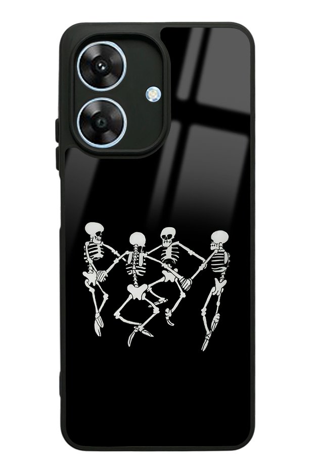 Oppo Realme Note 60 Dancer Skeleton Design Glossy Phone Case
