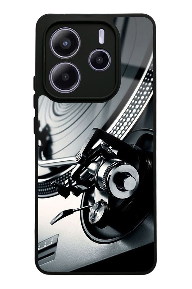 حافظة هاتف لامعة بتصميم لاعق لهاتف Xiaomi Redmi Note 14 4G