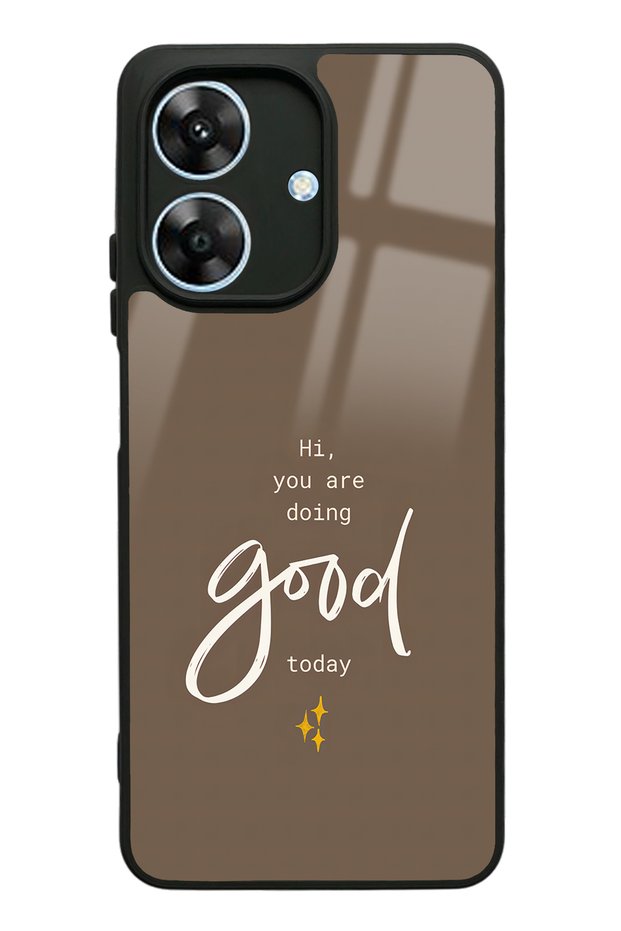 Oppo Realme Note 60 Good Today Designed Glossy Phone Case