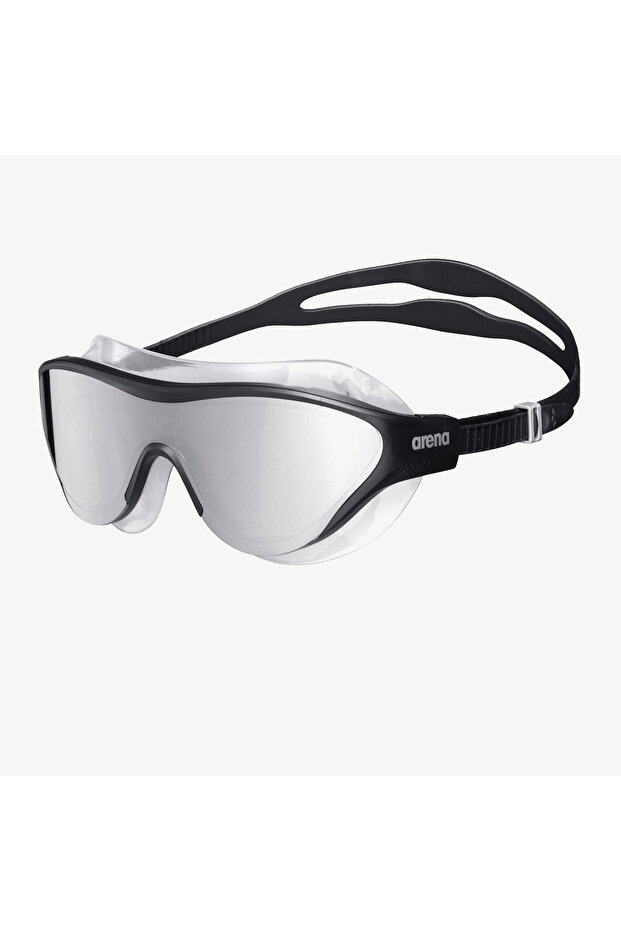 The One Mask Unisex Mirrored Gray Swimming Goggles