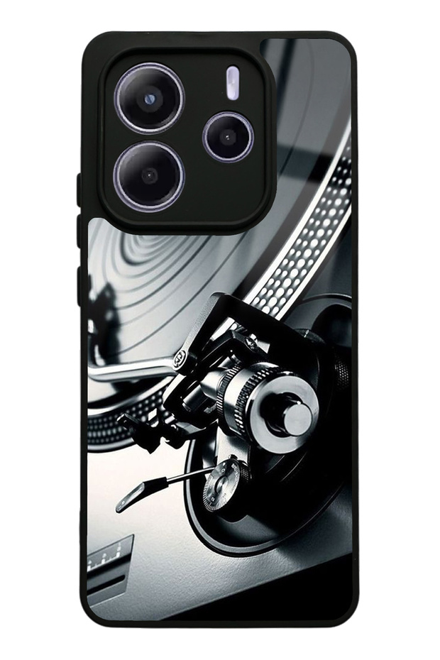 حافظة هاتف لامعة بتصميم لاعق لهاتف Xiaomi Redmi Note 14 5G