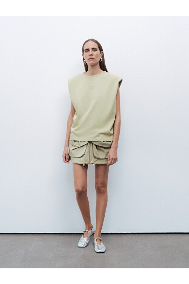 Vatkalı Tişört - 1