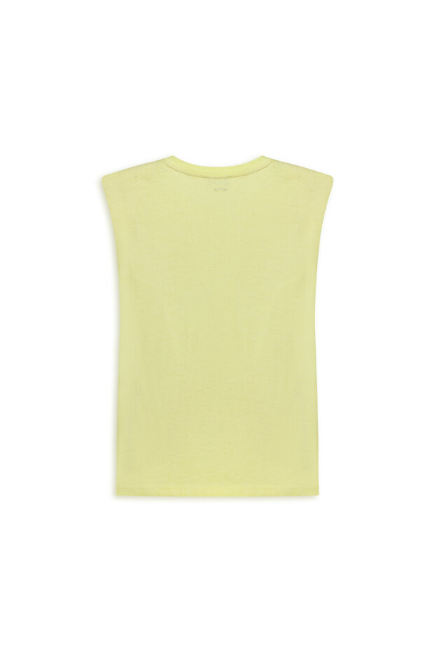 Vatkalı Basic Tişört - 8