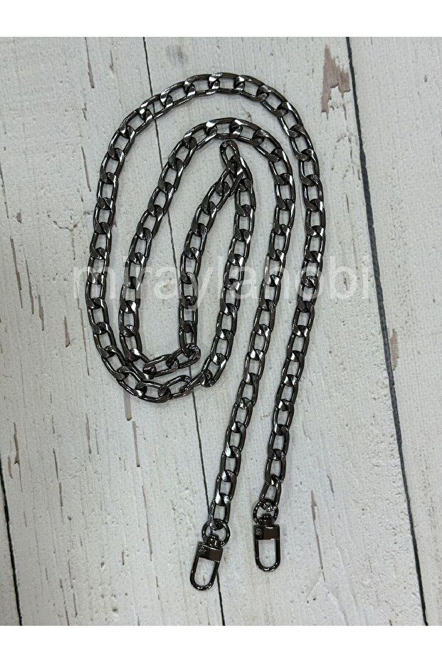 Metal Bag Chain Black 1 Meter Model 4