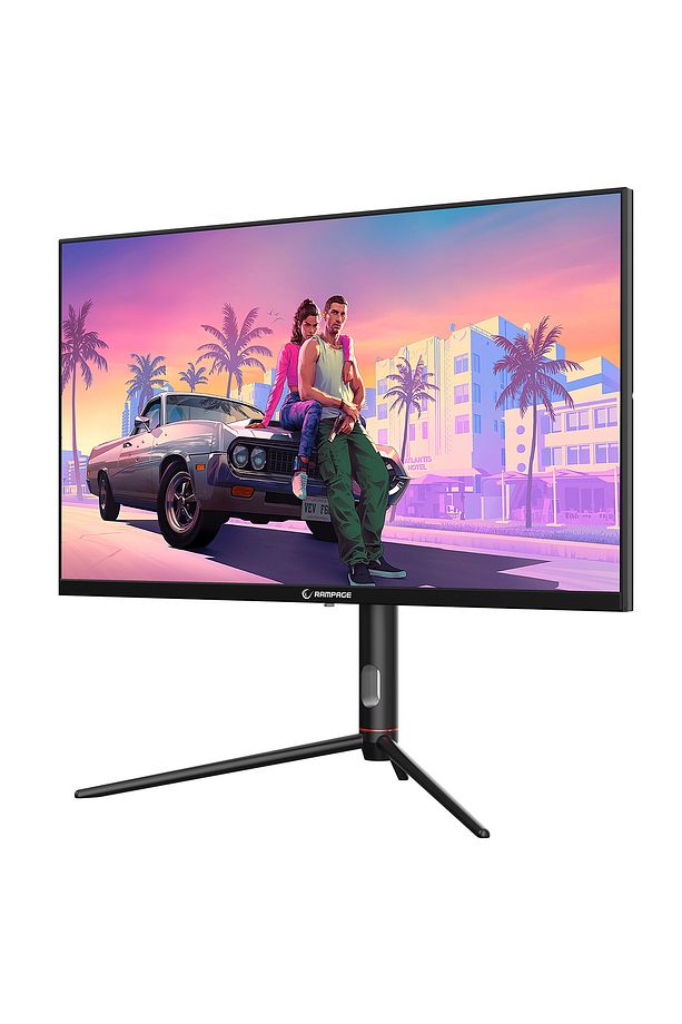 GLACIER GL27R180Q 27 180Hz 1ms AUO IPS QHD 2K AdaptiveSync RGB Pivot Siyah Flat Oyuncu Monitörü - 3