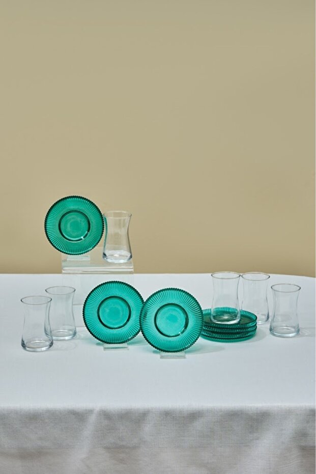 Massimo 6 Kişilk 12 Parça Çay Seti - 1