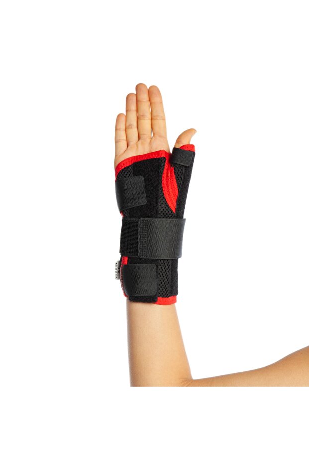 Brand Standard Double Side Velcro with Aluminum Backing Thumb Brace Hand Wrist Splint