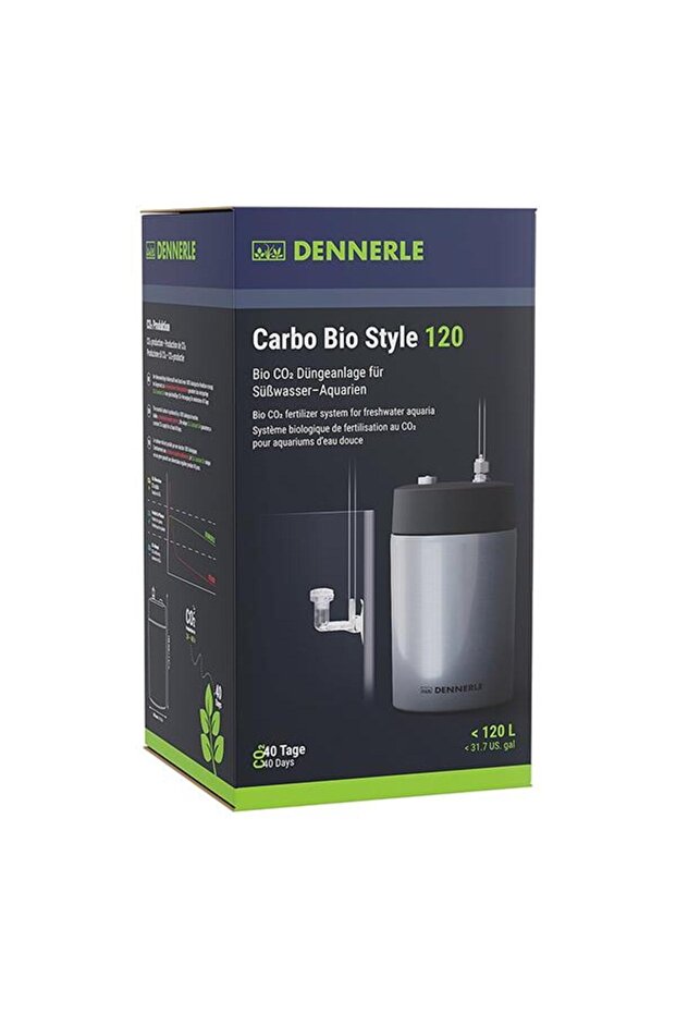 Carbo Bio Style 120 Çelik Mayalı Co2 Set - 1