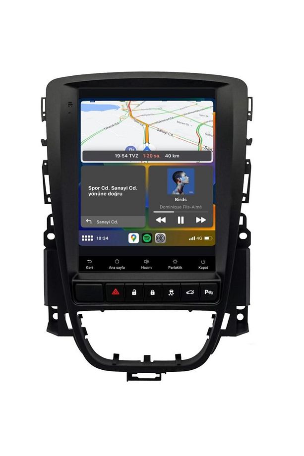 Opel Astra J Android Multimedya Sistemi (2010-2019) cadence 4/64 tesla - 2