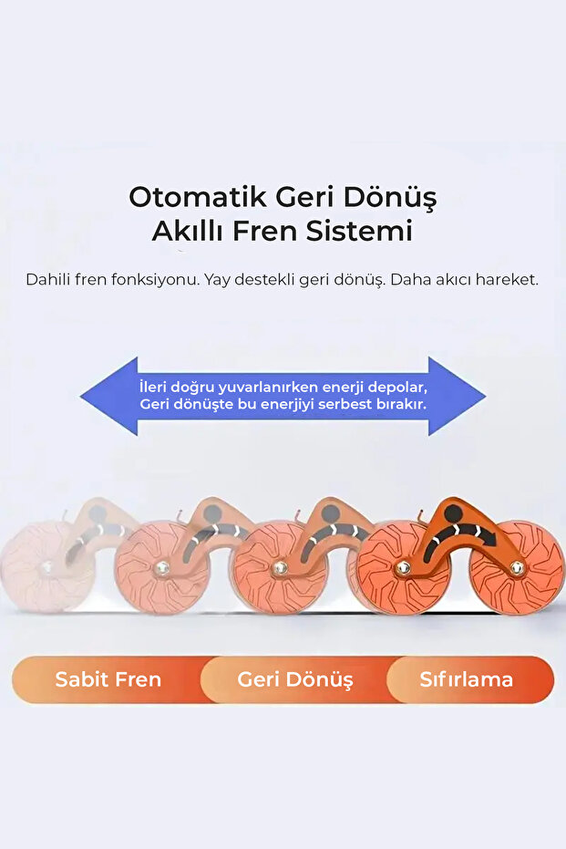 Dirsek Destekli Mekik, Karın Egzersiz Aleti - 6