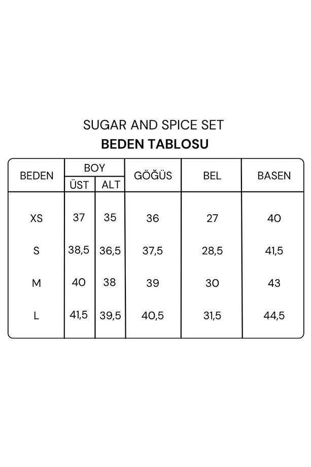 Kadın Sugar And Spice Kırmızı Yumuşak Şardonlu Şort Etek Üst Set - 7