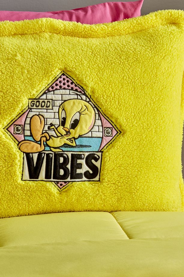 Looney Tunes Tweety Bird Tek Kişilik Comfort Set Sarı - 7