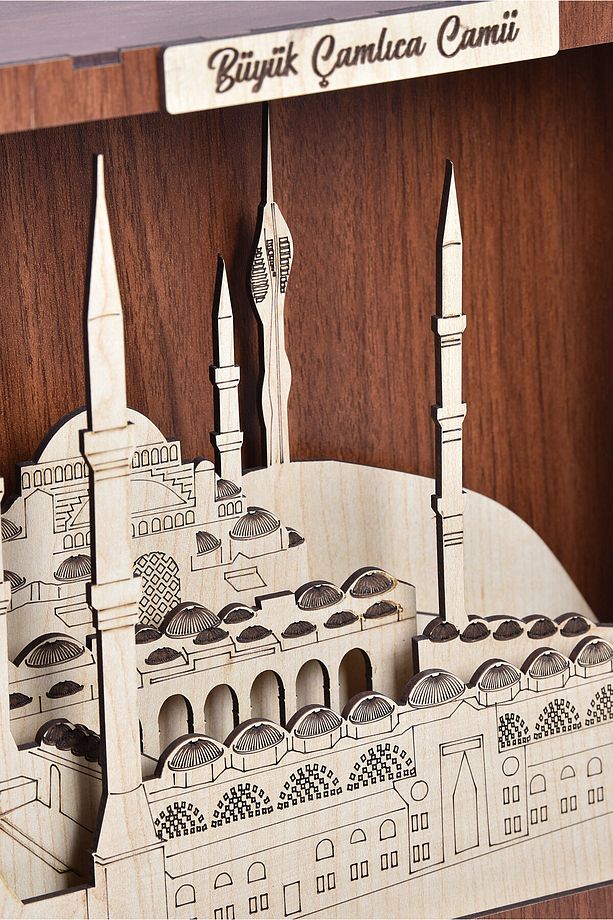 Demonte Çamlıca Camii Maketi – Istanbul’un En Büyük Camisi | Eğitici Ve Dekoratif Set - 3