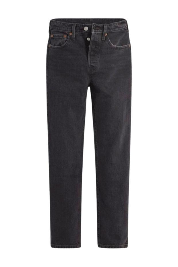 501 Crop Local Tr Off Topic Black Women's Jeans