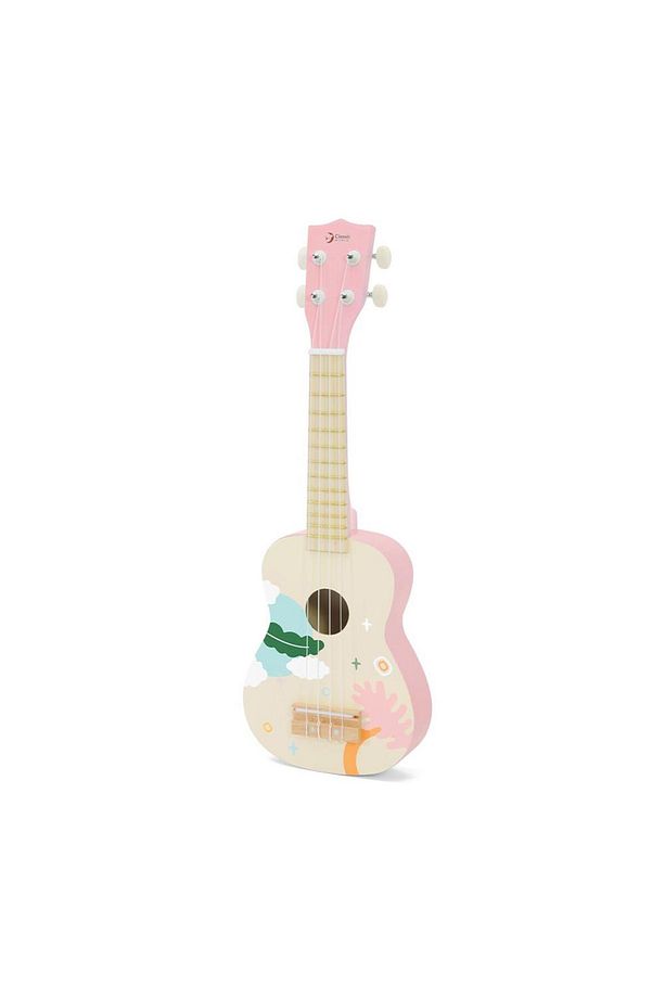 Ahşap Iris Ukelele - Pembe - 1