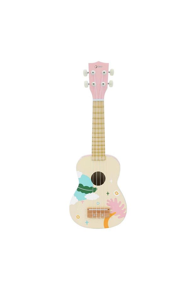 Ahşap Iris Ukelele - Pembe - 3