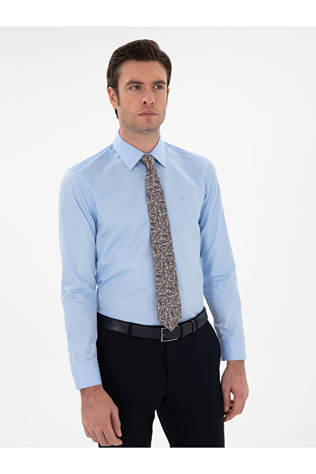 Mavi Slim Fit Klasik Yaka Basic Gömlek 50304037-VR036 - 3